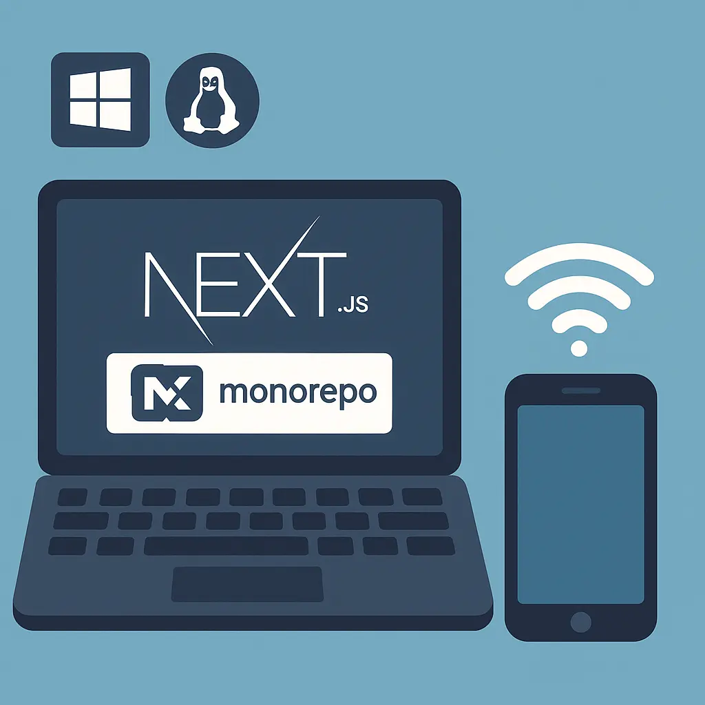 讓手機也能連線 Next.js Nx Monorepo 測試服務